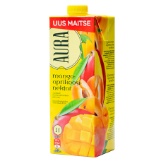 Сок нектар манго-абрикос Aura mango-aprikoosi nektar 1л Сок нектар манго-абрикос Aura mango-aprikoosi nektar 1л