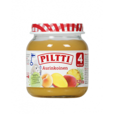 Фруктовое пюре Piltti Aurinkoinen 125 г с 4 месяцев Фруктовое пюре Piltti Aurinkoinen 125 г с 4 месяцев