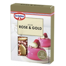 Шоколадное украшение Dr. Oetker Rose&Gold Decor 42г Шоколадное украшение Dr. Oetker Rose&Gold Decor 42г