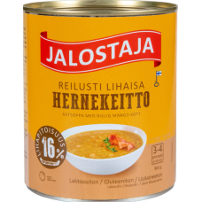 Суп гороховый Jalostaja Reilusti lihaisa hernekeitto 860г в ж/б Суп гороховый Jalostaja Reilusti lihaisa hernekeitto 860г в ж/б