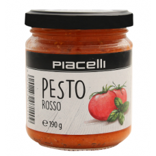 Соус песто из томатов Piacelli Pesto Rosso 190г Соус песто из томатов Piacelli Pesto Rosso 190г