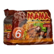 Лапша со вкусом говядины Mama Lihanmakuinen 6X60г Лапша со вкусом говядины Mama Lihanmakuinen 6X60г