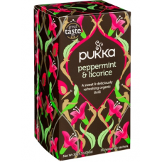 Травяной чай Pukka Peppermint & Licorice с мятой и солодкой 20шт Травяной чай Pukka Peppermint & Licorice с мятой и солодкой 20шт