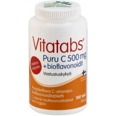 Витамины Vitatabs Puru-C 500 мг 100 таблеток Витамины Vitatabs Puru-C 500 мг 100 таблеток