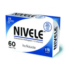 Препарат для суставов Via Naturale Nivele 60 таблеток с глюкозамином, коллагеном, витамином C Препарат для суставов Via Naturale Nivele 60 таблеток с глюкозамином, коллагеном, витамином C