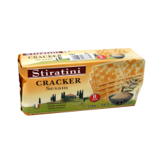 Крекер Stiratini Cracker Sesam 250г с хлопьями и кунжутом в мягкой упаковке Крекер Stiratini Cracker Sesam 250г с хлопьями и кунжутом в мягкой упаковке