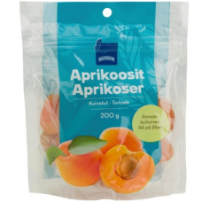 Мягкие сушеные абрикосы Rainbow Pehmeat Aprikoosit 200г Мягкие сушеные абрикосы Rainbow Pehmeat Aprikoosit 200г