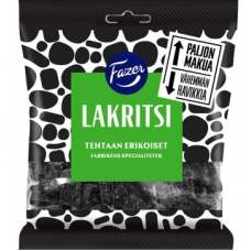 Конфеты с лакрицей Fazer Lakritsi Tehtaan Erikoiset 220г Конфеты с лакрицей Fazer Lakritsi Tehtaan Erikoiset 220г