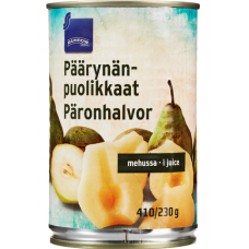 Половинки груш в сиропе Rainbow Paarynanpuolikkaat 400/230г Половинки груш в сиропе Rainbow Paarynanpuolikkaat 400/230г