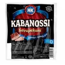 Колбаски с копченым беконом HK Kabanossi Savupekoni 360г без лактозы Колбаски с копченым беконом HK Kabanossi Savupekoni 360г без лактозы