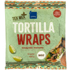Тортильи пшеничные Rainbow Tex Mex tortilla wraps 12шт 480 г Тортильи пшеничные Rainbow Tex Mex tortilla wraps 12шт 480 г