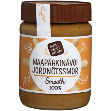 Арахисовый крем Nuts about Nature maapahkinavoi smooth 100% 340г Арахисовый крем Nuts about Nature maapahkinavoi smooth 100% 340г