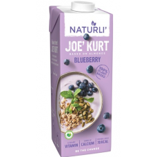 Напиток с черникой на основе миндаля Naturli Joe'kurt 1кг Напиток с черникой на основе миндаля Naturli Joe'kurt 1кг