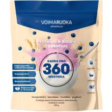 Протеиновый порошок Voimaruoka Wholefood Kaura Pro 360г черника Протеиновый порошок Voimaruoka Wholefood Kaura Pro 360г черника