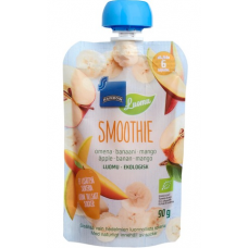 Смузи органические Rainbow Smoothie Omena-Banaani-Mango 90 г яблоко-банан-манго Смузи органические Rainbow Smoothie Omena-Banaani-Mango 90 г яблоко-банан-манго