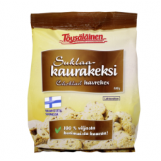 Овсяно-шоколадное печенье Toysalainen suklaa-kaurakeksi 220г без лактозы Овсяно-шоколадное печенье Toysalainen suklaa-kaurakeksi 220г без лактозы