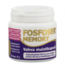 Витамины для улучшения памяти Fosfoser Memory 90капсул Витамины для улучшения памяти Fosfoser Memory 90капсул