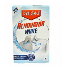 Салфетки для отбеливания и удаления пятен Dylon Renovator White 4шт по 25г Салфетки для отбеливания и удаления пятен Dylon Renovator White 4шт по 25г
