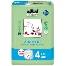 Трусики Muumi Baby Walkers 4 40 шт 7-11 кг Трусики Muumi Baby Walkers 4 40 шт 7-11 кг
