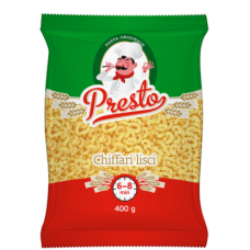 Паста PRESTO Chiffari Lisci Nr.183 400г Паста PRESTO Chiffari Lisci Nr.183 400г