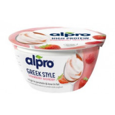 Соевый йогурт Alpro Greek Style Mansikka-Vadelma 150г малина клубника Соевый йогурт Alpro Greek Style Mansikka-Vadelma 150г малина клубника