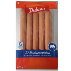 Сосиски Dulano Bockwurstchen 500г Сосиски Dulano Bockwurstchen 500г