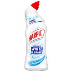 Очищающий гель для туалета Harpic Ultimate White and Shine 750мл Очищающий гель для туалета Harpic Ultimate White and Shine 750мл