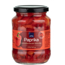 Паприка красная маринованная Rainbow Paprika 330 /165 г Паприка красная маринованная Rainbow Paprika 330 /165 г
