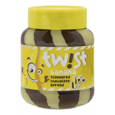 Банановая шоколадная паста Twist kaakaolevite banaani 400г Банановая шоколадная паста Twist kaakaolevite banaani 400г