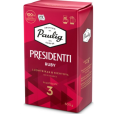 Кофе молотый Paulig Presidentti Ruby 500г Кофе молотый Paulig Presidentti Ruby 500г