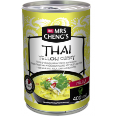 Тайский готовый соус желтый карри Mrs Cheng's Thai Yellow Curry 400мл Тайский готовый соус желтый карри Mrs Cheng's Thai Yellow Curry 400мл