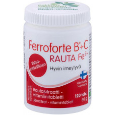 Витамины Ferroforte B + C 120шт препарат железа Витамины Ferroforte B + C 120шт препарат железа
