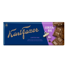 Шоколад Karl Fazer Lontoo Rae Lakritsirae с лакрицей 200 г Шоколад Karl Fazer Lontoo Rae Lakritsirae с лакрицей 200 г