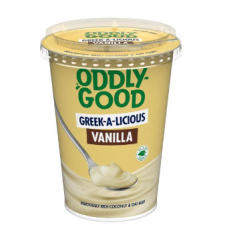 Ферментированный овсяный йогурт Oddlygood Greek-a-licious 380г ваниль Ферментированный овсяный йогурт Oddlygood Greek-a-licious 380г ваниль