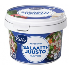 Салатные сырные кубики Valio Keittiön salaattijuusto kuutiot 180г без лактозы Салатные сырные кубики Valio Keittiön salaattijuusto kuutiot 180г без лактозы