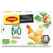 Экологический куриный бульон в кубиках Bio kanapuljong MAGGI 80г Экологический куриный бульон в кубиках Bio kanapuljong MAGGI 80г
