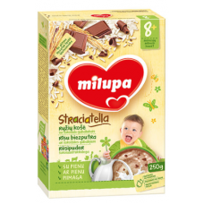 Каша для детей Milupa Straciatella с мелкими кусочками шоколада 250г с 8 месяцев Каша для детей Milupa Straciatella с мелкими кусочками шоколада 250г с 8 месяцев