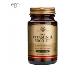Витамины SOLGAR A-VITAMIN 5000 IU 100 шт Витамины SOLGAR A-VITAMIN 5000 IU 100 шт
