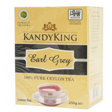 Чай черный листовой Kandy King Early Gray 250 г Чай черный листовой Kandy King Early Gray 250 г