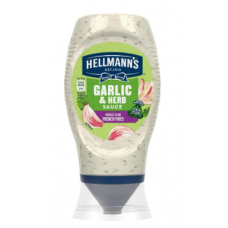Заправка для салатов Hellmann's Garlic & Herbs с чесноком и травами 250 мл Заправка для салатов Hellmann's Garlic & Herbs с чесноком и травами 250 мл