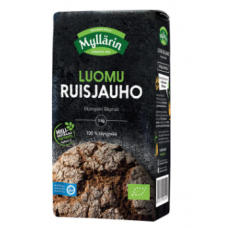 Органическая ржаная мука Myllarin Luomu Ruisjauho 1кг Органическая ржаная мука Myllarin Luomu Ruisjauho 1кг