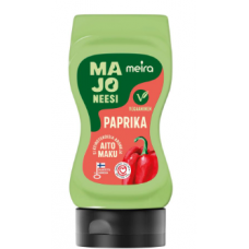 Майонез с паприкой семенами горчицы и перца Meira Vegaaninen paprika 220г Без лактозы и без глютена Майонез с паприкой семенами горчицы и перца Meira Vegaaninen paprika 220г Без лактозы и без глютена