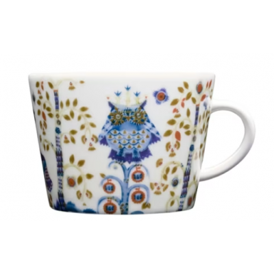 Чашка для кофе или капучино Iittala Taika 200мл белая сова