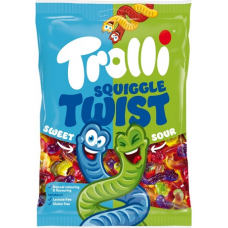 Жевательные конфеты Trolli Squiggles Twist 100г Жевательные конфеты Trolli Squiggles Twist 100г