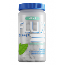 Таблетки Flux Mint с фторидом для зубов 300 шт со вкусом мяты Таблетки Flux Mint с фторидом для зубов 300 шт со вкусом мяты
