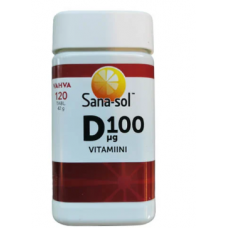 Витаминный препарат Sana-sol D 100мг 120таб Витаминный препарат Sana-sol D 100мг 120таб
