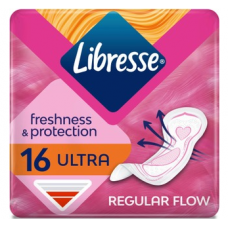 Прокладки Libresse Fresh Protect 16 шт Прокладки Libresse Fresh Protect 16 шт
