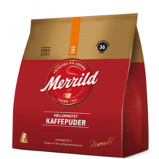 Кофейные капсулы Merrild Mellemristet 36 шт средней обжарки Кофейные капсулы Merrild Mellemristet 36 шт средней обжарки