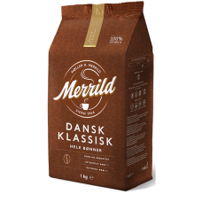 Кофе в зернах Merrild Dansk Klassisk 1 кг Кофе в зернах Merrild Dansk Klassisk 1 кг