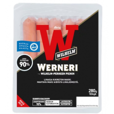 Сосиски Atria Werneri Kuoreton Nakki 280г Сосиски Atria Werneri Kuoreton Nakki 280г